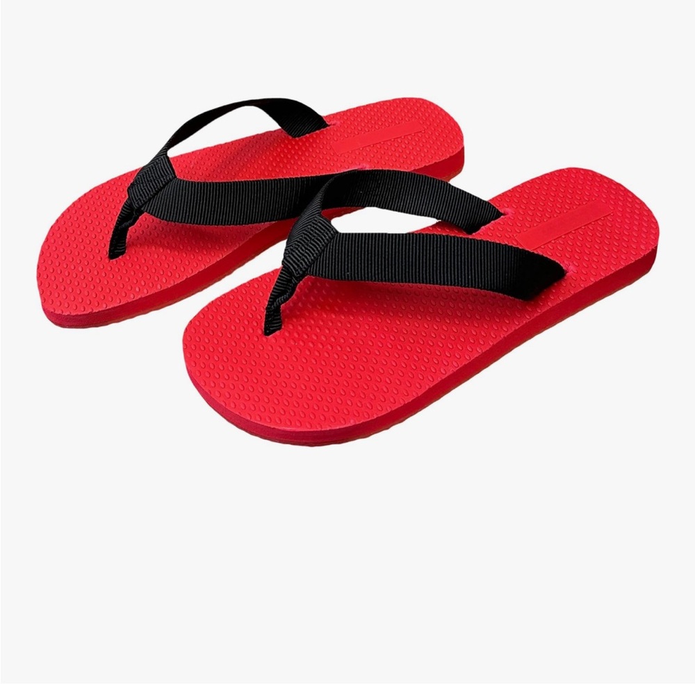 Red and Black Women's Sandals